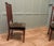 Wood Antiqu Arts and Crafts Golden Oak Dining Chairs, 1880, Set of 6 For Sale - Image 7 of 8