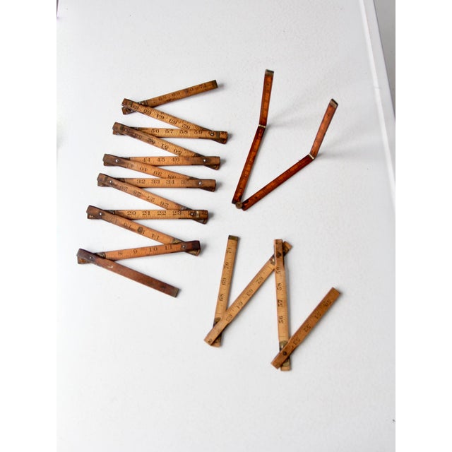 Vintage Wooden Rulers, Set of 3 Chairish