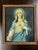 Portraiture Pair of Rare Antique Religious Framed Prints of the Sacred Heart of Jesus and the Immaculate Heart of Mary For Sale - Image 3 of 18