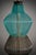 Blue Mid-Century Round Aqua Blue and Smoky Murano Art Glass and Brass Table Lamp, 2000 For Sale - Image 8 of 10