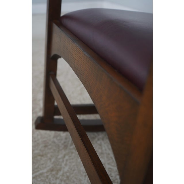 Stickley Harvey Ellis Design Mission Oak Rocker For Sale - Image 12 of 18