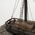 Antique Three-Masted Schooner Ship Model in Glass Case For Sale - Image 9 of 18