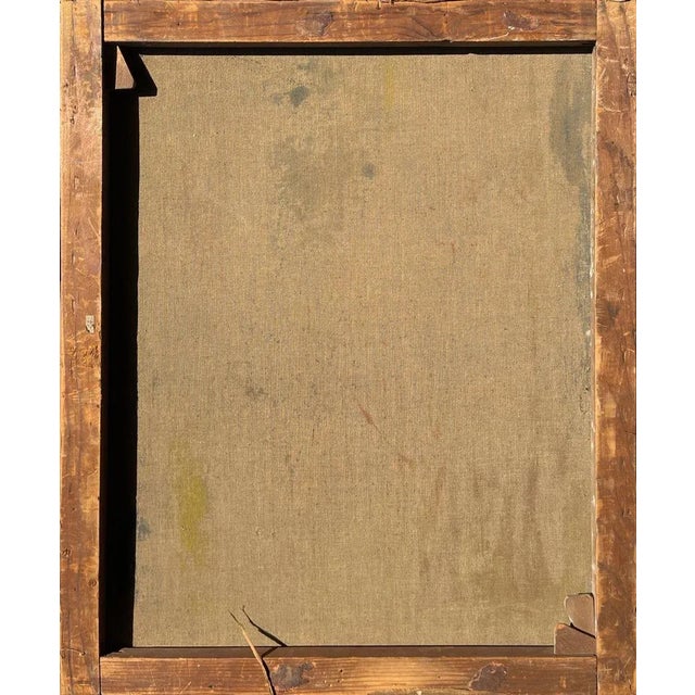 Jacques ENDZEL Woman in an Interior 1965 oil on canvas signed lower left 26.8 x 22.0 in in good condition