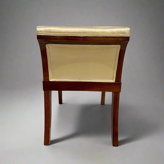 Early 19th Century 19th Century Fine Neoclassical Bench For Sale - Image 5 of 7