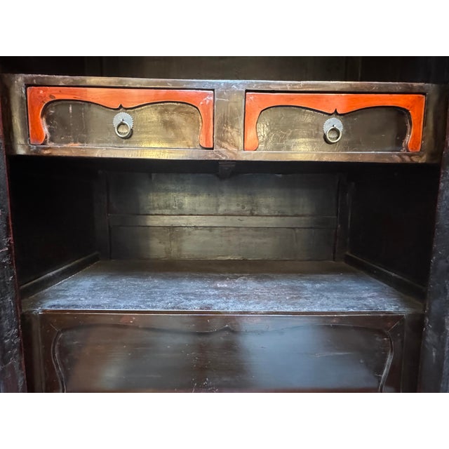 ShanXi Wedding Armoire, Antique For Sale - Image 10 of 13