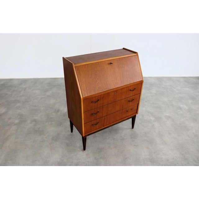 Vintage Swedish Secretary, 1960s For Sale - Image 6 of 9