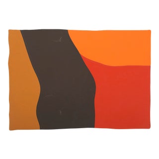Original Silkscreen by C. Daniel Gelakoska - Desert Sunset, 1977 For Sale