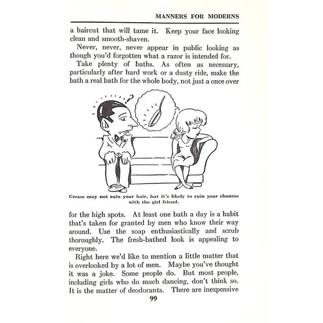 1930s "Manners for Moderns" 1938 Black, Kathleen For Sale - Image 5 of 8