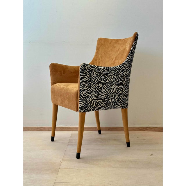 Italian Giorgina Armchairs by Giorgetti, 1980s, Set of 2 For Sale - Image 11 of 15