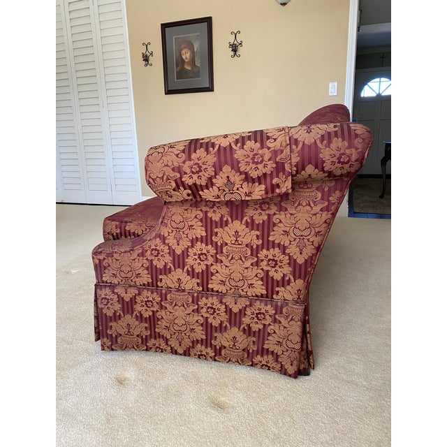 Ethan Allen Chippendale Sofa Chairish