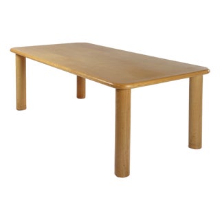 Forrestal Dining Table in Maple Wood by Marco Zanuso, 1970s For Sale
