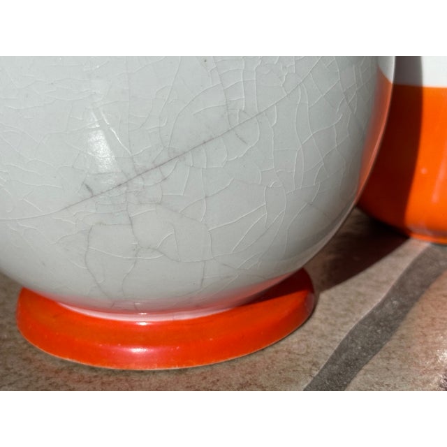 Art Deco Sculptural Ceramic Vases from Carstens Gräfenroda, Germany, 1930s, Set of 5 For Sale - Image 17 of 18