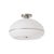The Morelli Flush Mount is a modern lighting fixture in NOVA's collection, featuring a sleek satin nickel finish with a...