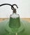 Industrial Green Enamel Factory Pendant Lamp, 1960s For Sale - Image 12 of 17