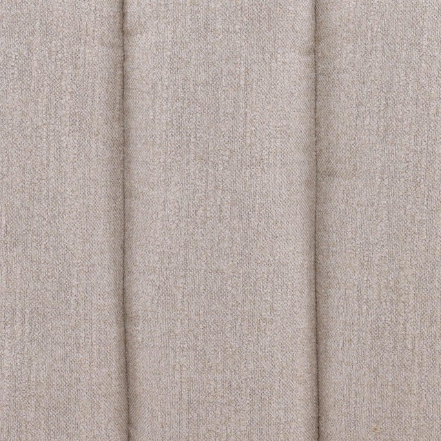 Modern Tufted Ivory Swivel Chair For Sale In Los Angeles - Image 6 of 6
