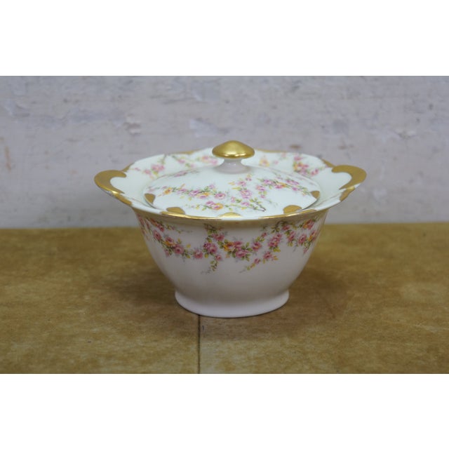 Mid 20th Century Theodore Haviland American New York Vareene Rose China Dinnerware Set - 77 Pcs For Sale - Image 16 of 18