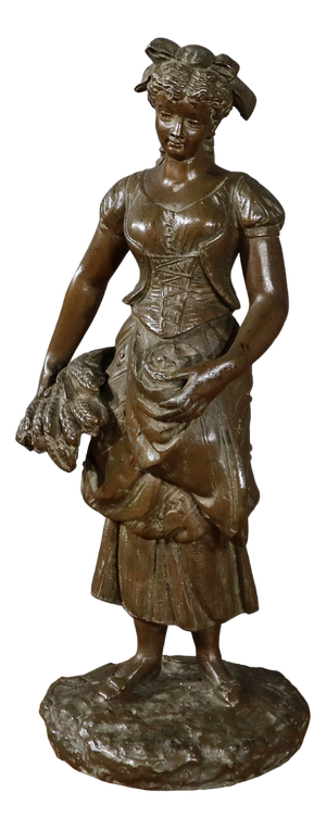 La Paysanne Regula Figure after E. Rancoulet, Early 1900s
