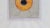 Minimalism Bullseye, Robert Cronin Watercolor on Paper, Signed and Dated in Pencil For Sale - Image 3 of 3
