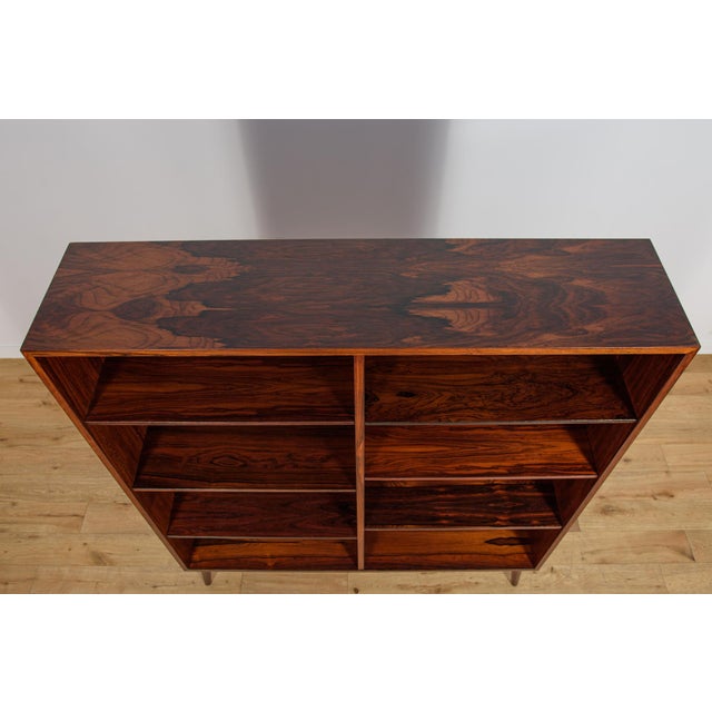 Mid-Century Modern Mid-Century Model 6 Rosewood Bookcase by Omann Jun, Denmark, 1960s For Sale - Image 3 of 12