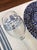 Mid 20th Century Blue Willow Wine Glasses Set 8 For Sale - Image 9 of 12