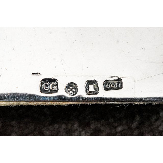 Unique Maltese Silver Desk Set Inset Antique Malta Tari Coin Letter Opener and Ink Blotter For Sale - Image 17 of 18