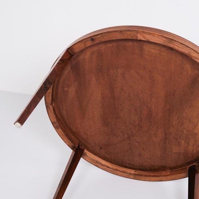 Round Coffee Table in Rosewood by Severin Hansen for Haslev Furniture, 1960s For Sale - Image 10 of 12