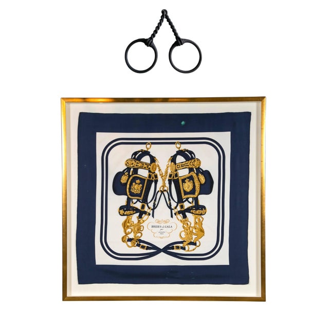 Gucci-Style Horse Bit Paperweight Sculpture in Iron For Sale - Image 12 of 12