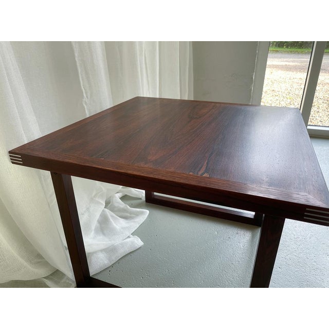 Modern Danish Rosewood Side Table by Rud Thygesen for Heltborg Møbler, 1960s For Sale - Image 12 of 18