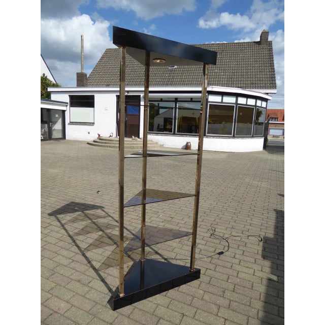 Hollywood Regency Display Shelf from Belgo Chrom For Sale - Image 6 of 12