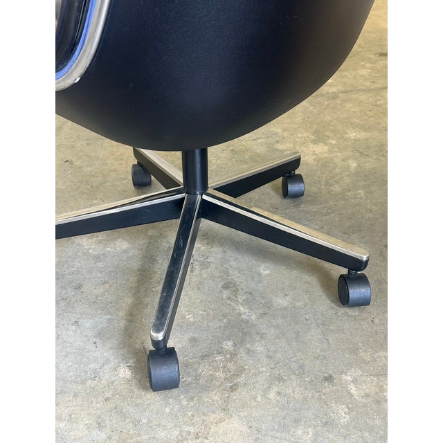 Knoll 1980s Charles Pollock for Knoll Office Desk Chair For Sale - Image 4 of 10