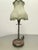 Metal Vintage Classsical Lamp with Lampshade, 1980s For Sale - Image 7 of 11