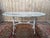 Gray Art Nouveau Cast Iron and Veined Marble Bistro Table, 1900s For Sale - Image 8 of 8
