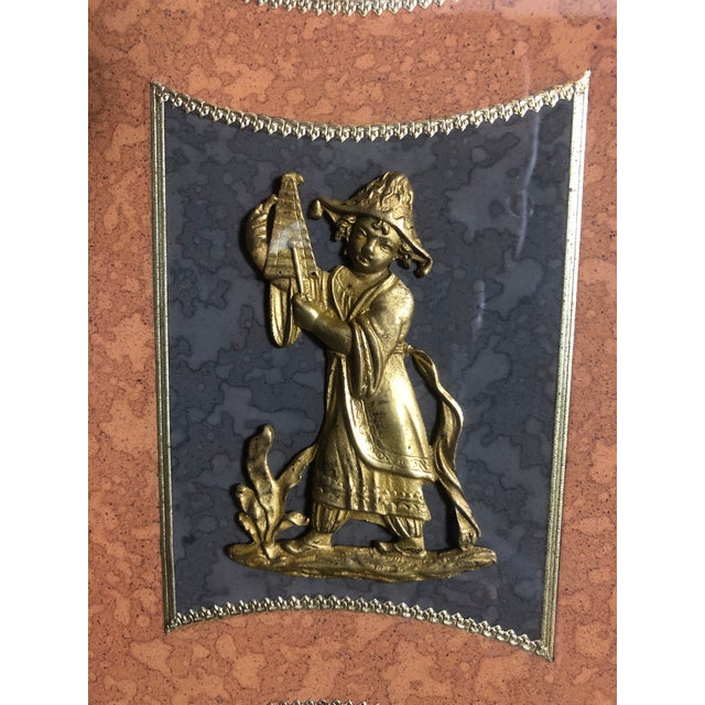 Metal Plaque With Cornelian Cabochons and Gilt Bronze Mounts For Sale - Image 7 of 11