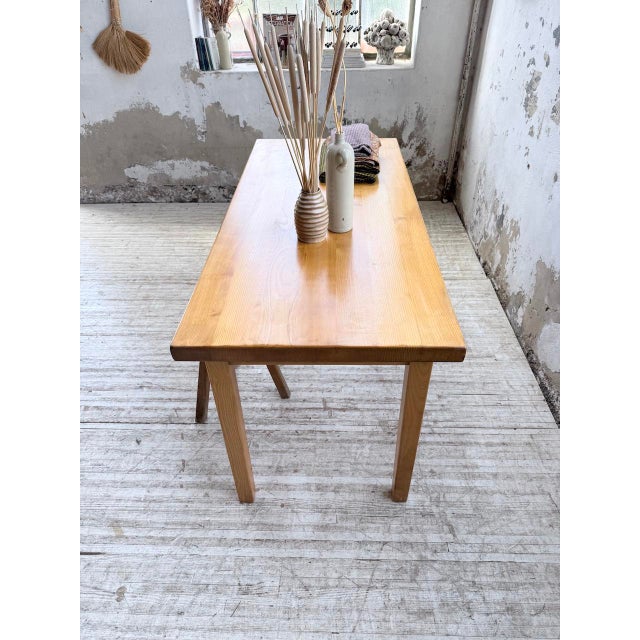 Elm Farmhouse Table, 1960s For Sale - Image 12 of 18
