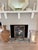 Wood Early 20th Century Late Victorian Bamboo and Painted Glass Firescreen For Sale - Image 7 of 11