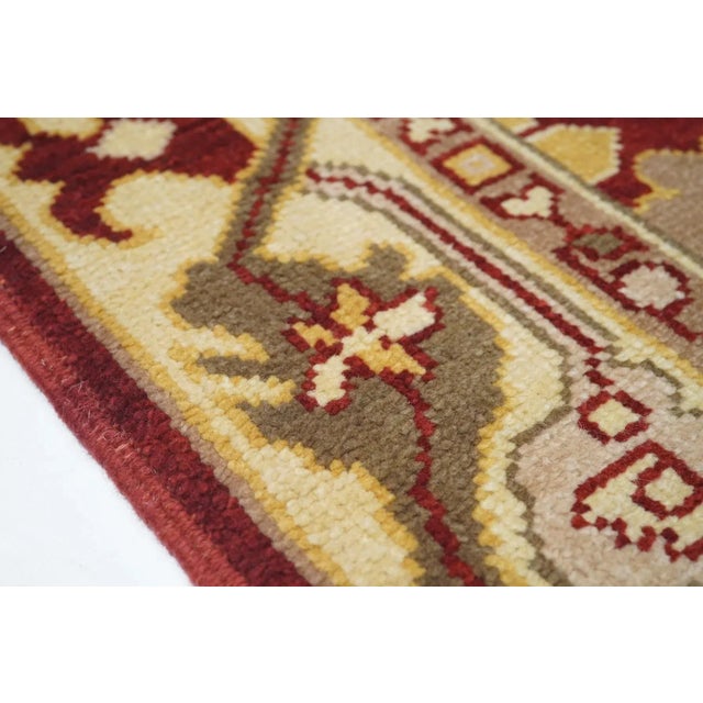 Early 21st Century Oushak Rug 4'1'' X 6'1'' For Sale - Image 5 of 10