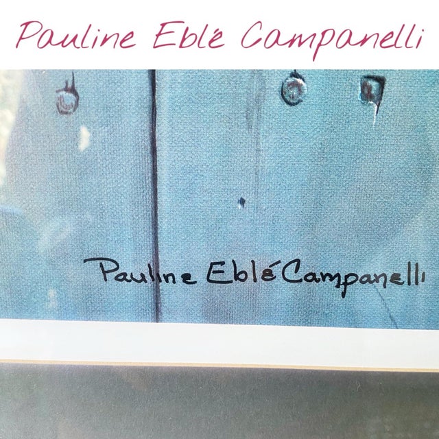 Wood Pauline Eblé Campanelli Framed Still Life Print With Wild Rose Berries, 35″ × 30″ For Sale - Image 7 of 8