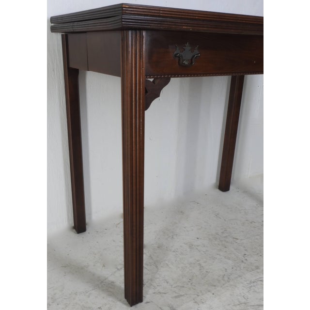 19th Century Chippendale Style Game Table For Sale - Image 12 of 13