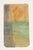 Abstract watercolor Fragment of a sunset over a field by Irene Pattinson (American, 20th Century). Tag on verso reads...