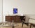 Blue Contemporary Abstract Expressionist Painting by Bryan Boomershine Framed For Sale - Image 8 of 12