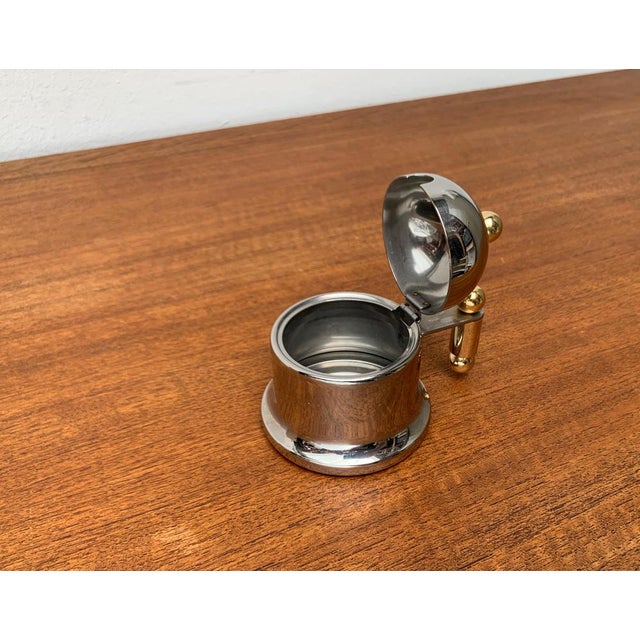 Gold Italian Postmodern Kontessa Series Sugar Pot from Vev Vigano, 1980s For Sale - Image 8 of 17