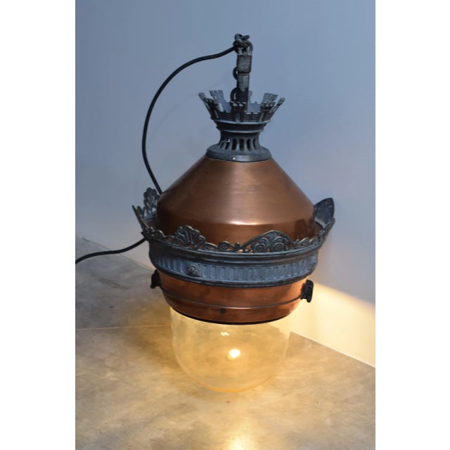 Copper Street Lamp, 1920s For Sale - Image 15 of 15