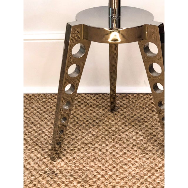 Industrial Rocket Side Table | Chairish