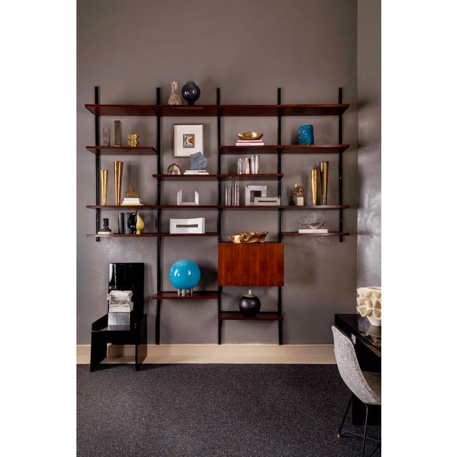 1970s Kazuki Chair in Black Lacquered Wood by Kazuhide Takahama for Gavina/Simon Bologna, 1970s For Sale - Image 5 of 12