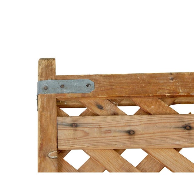 Scandinavian Pine Log Basket, 1890 For Sale - Image 6 of 9