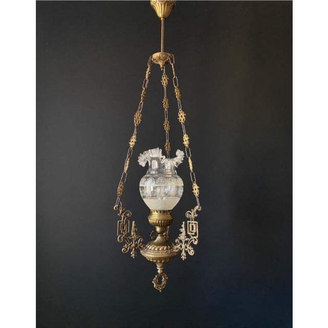 1960s Antique Pendant Lights, 1960s, Set of 2 For Sale - Image 5 of 13