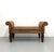 Late 20th Century Vintage Pulaski Scroll Arm Bench For Sale - Image 5 of 9