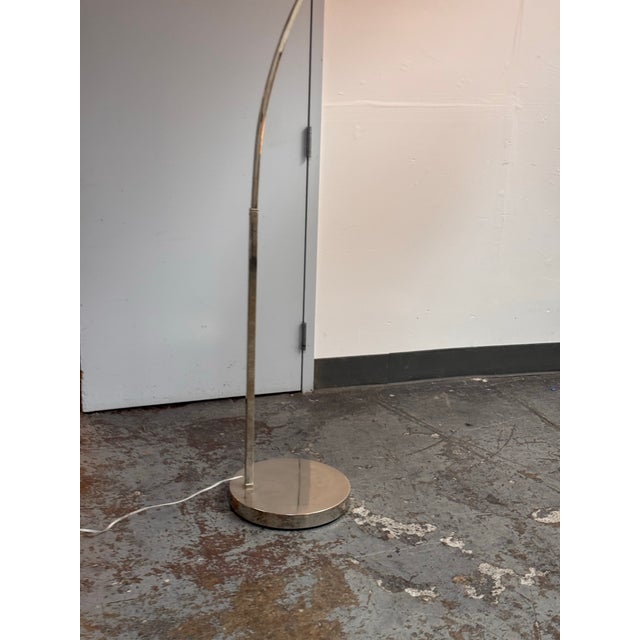 Contemporary West Elm Arch Floor Lamp For Sale - Image 10 of 12