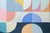 Paper 2026, Modern Painting in Pastel Tones of Art Deco Drops, Geometric Patterns Grid, Acrylic Paint on Watercolor Paper by Natalia Roman For Sale - Image 7 of 8