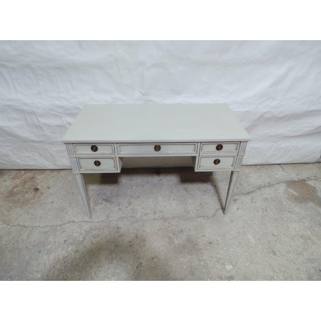 Gustavian (Swedish) Desk Swedish Gustavian Style For Sale - Image 3 of 10